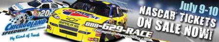 Chicagoland Speedway NASCAR Tickets For Sale